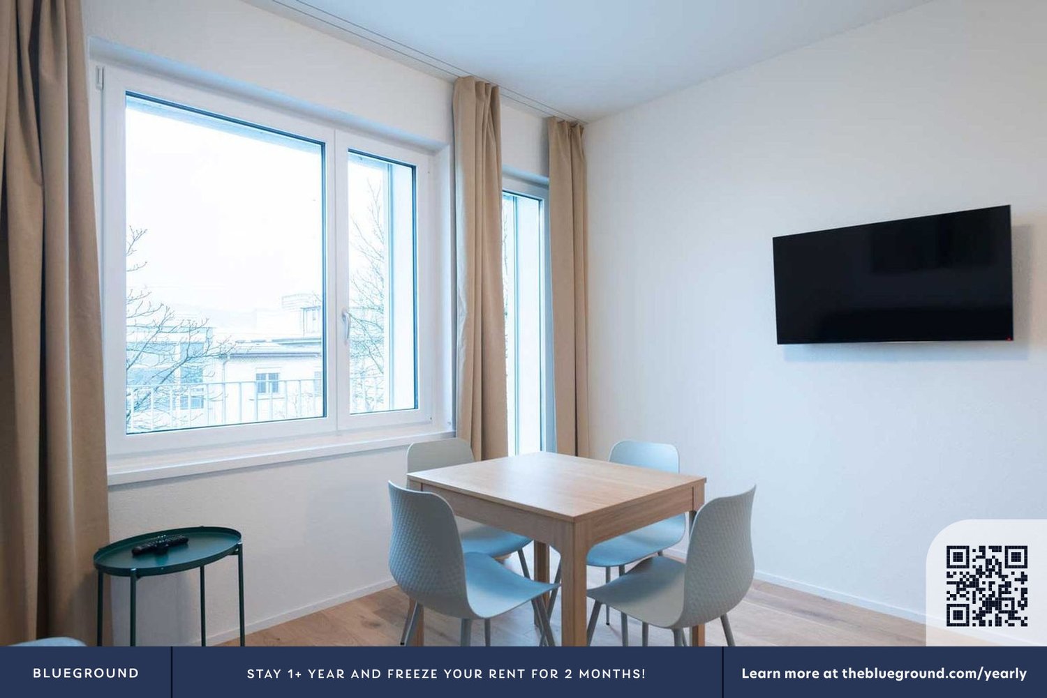 1 rooms furnished flat