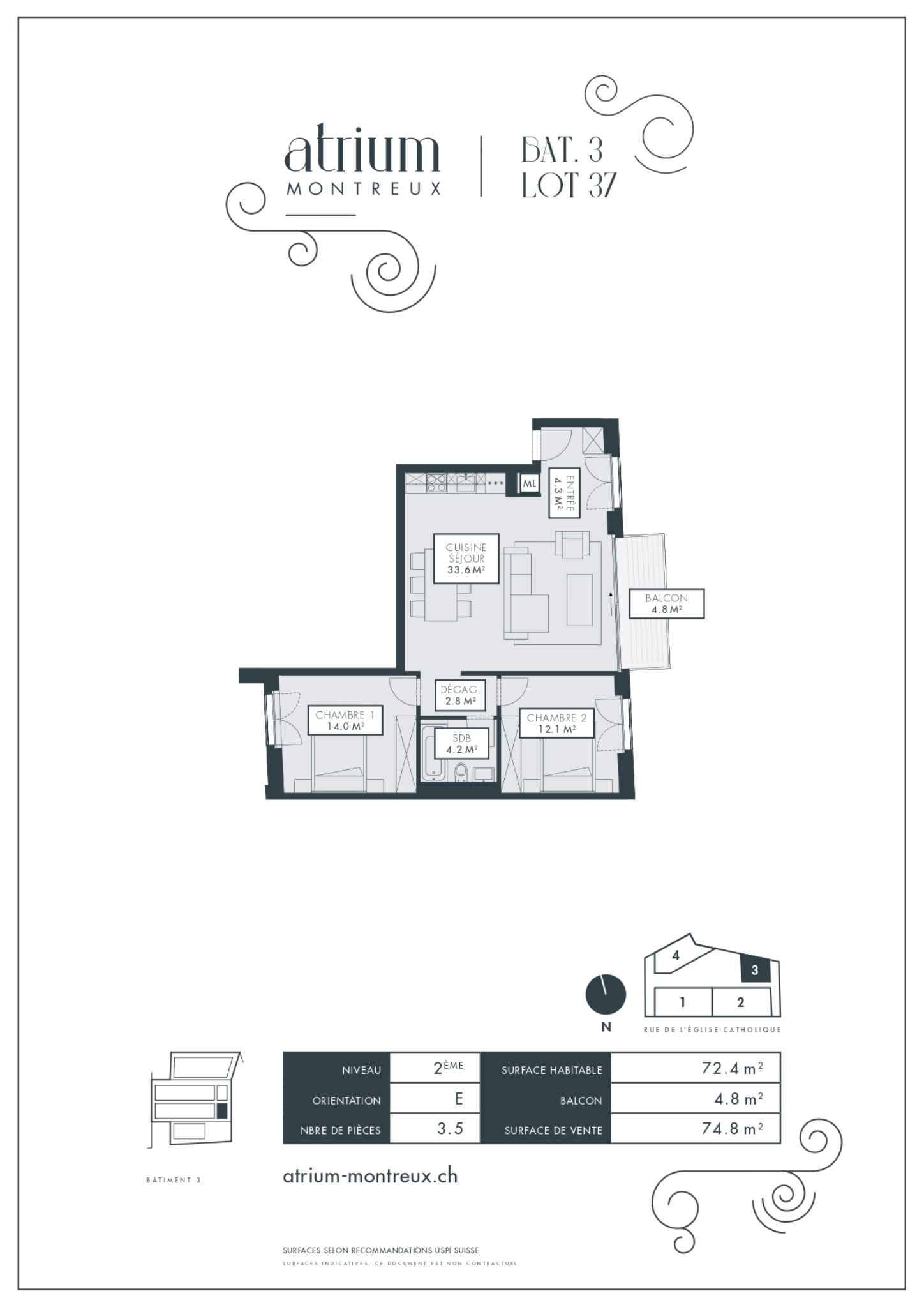3 ½ rooms apartment, photo 7 of 7