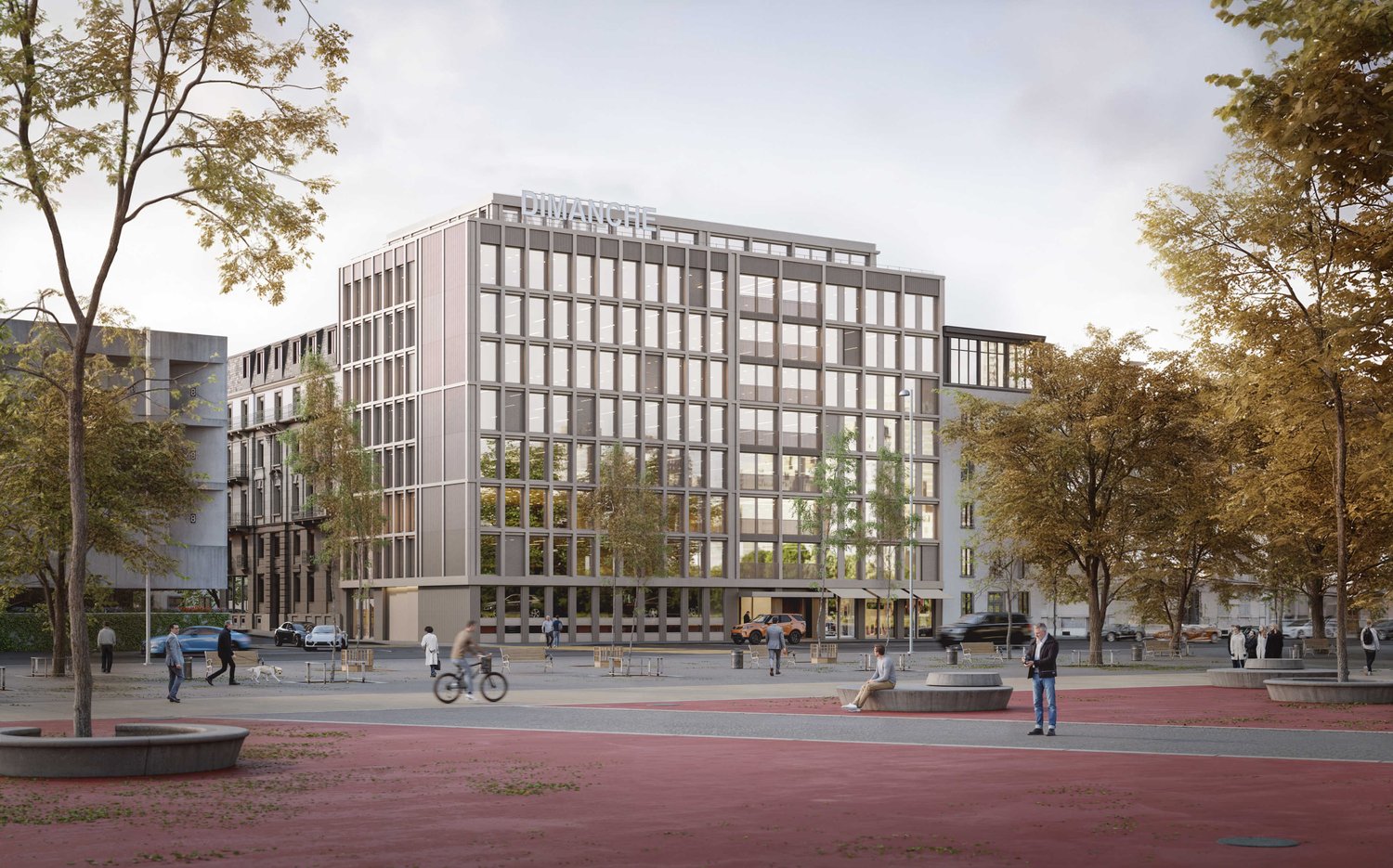 690m² office