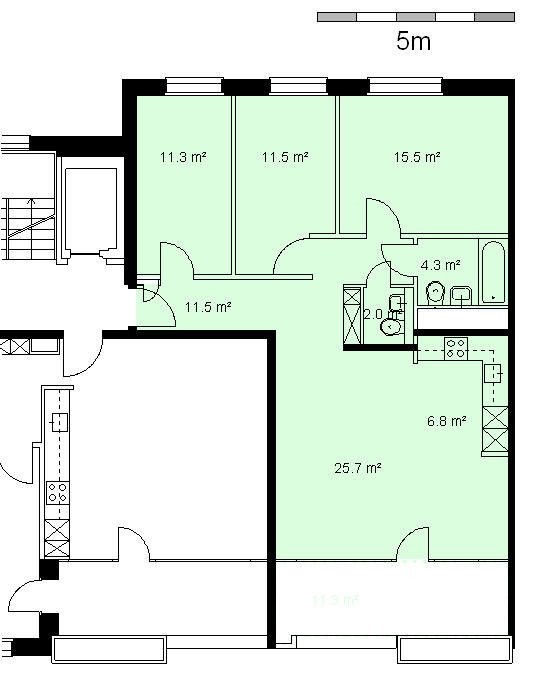 4 ½ rooms apartment, Foto 9 von 10