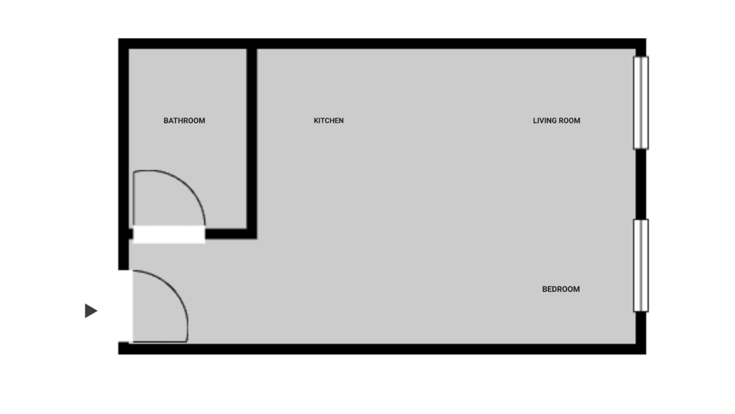 1 ½ rooms furnished flat