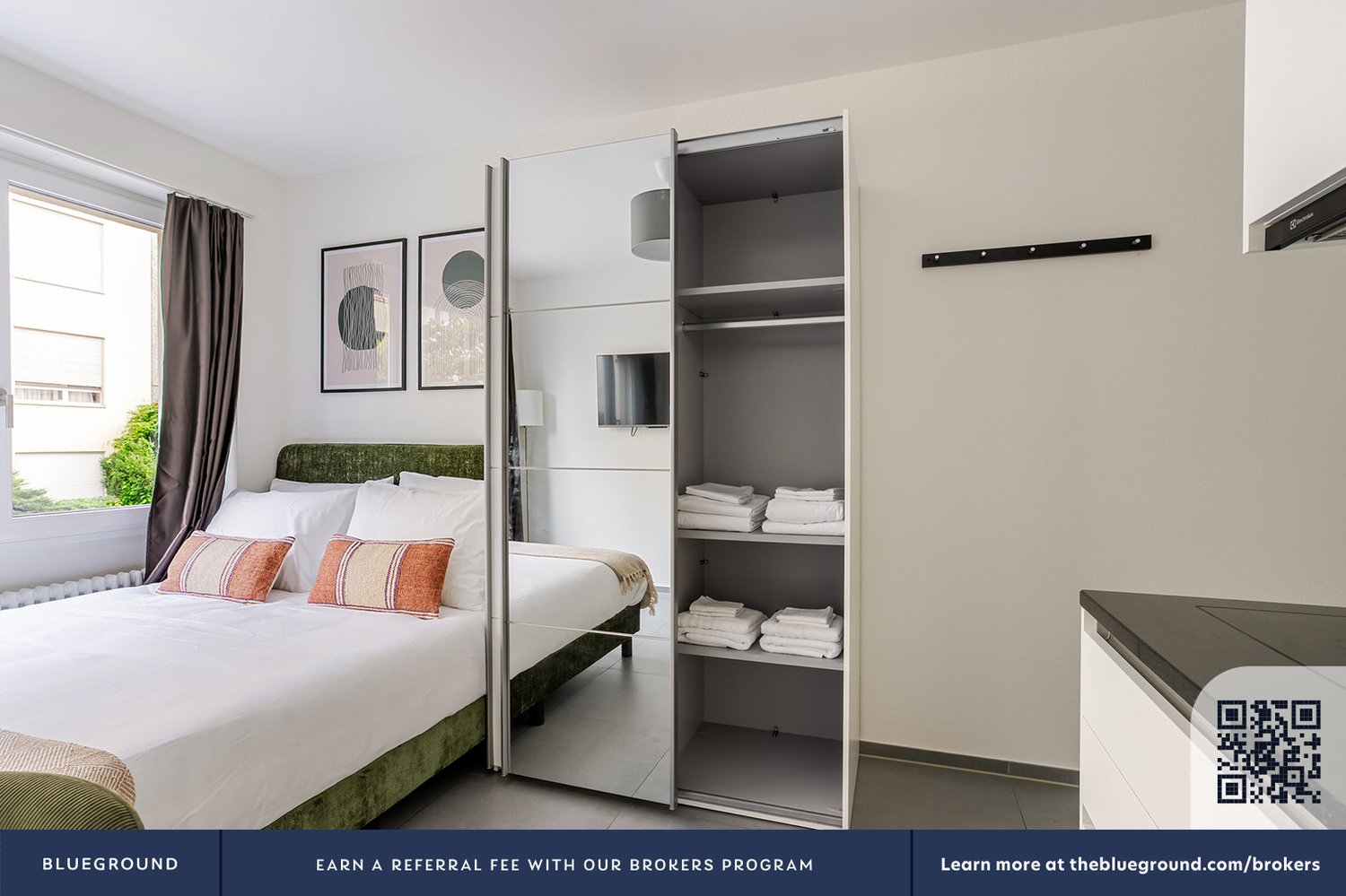 1 ½ rooms furnished flat