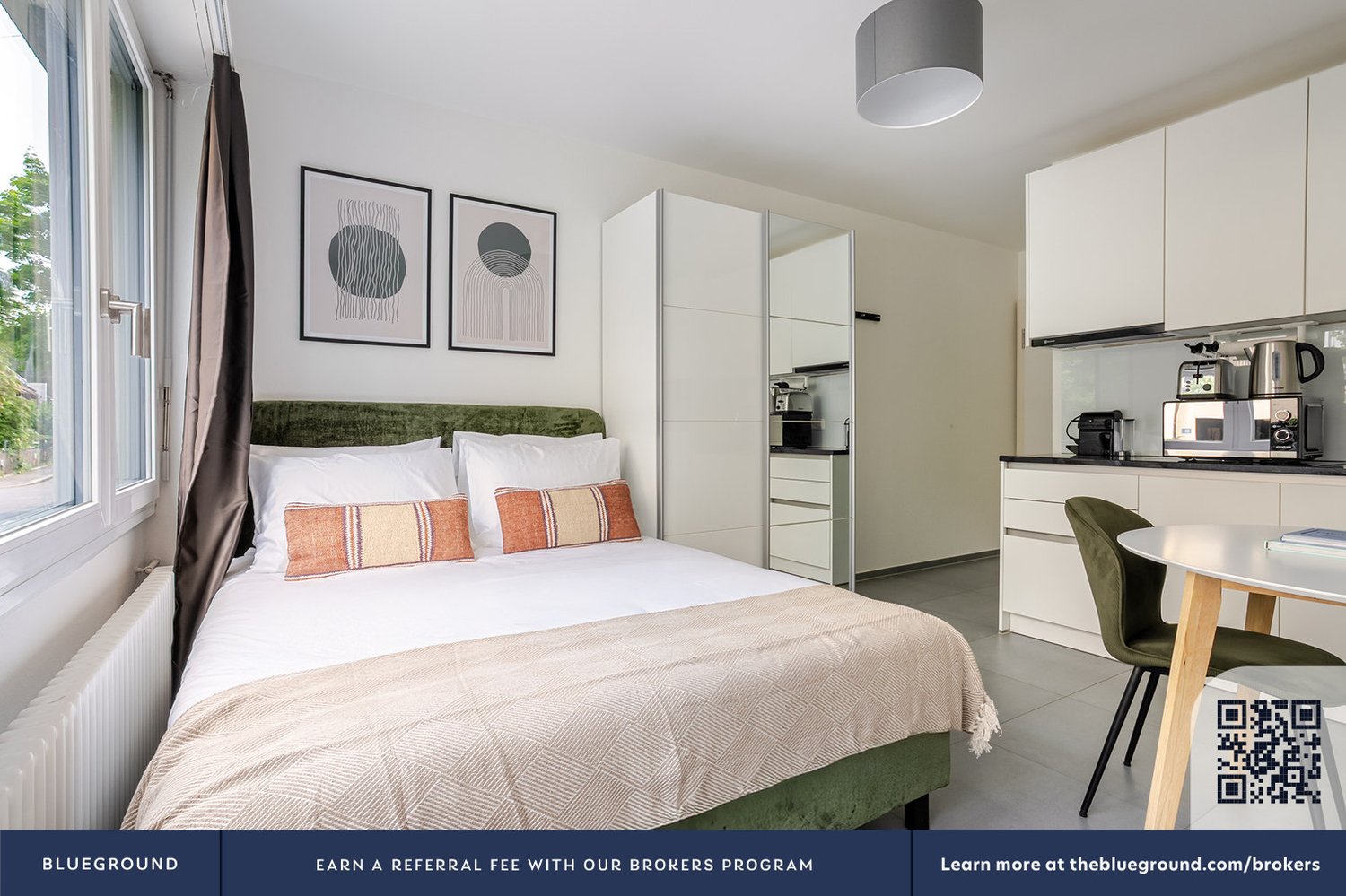 1 ½ rooms furnished flat