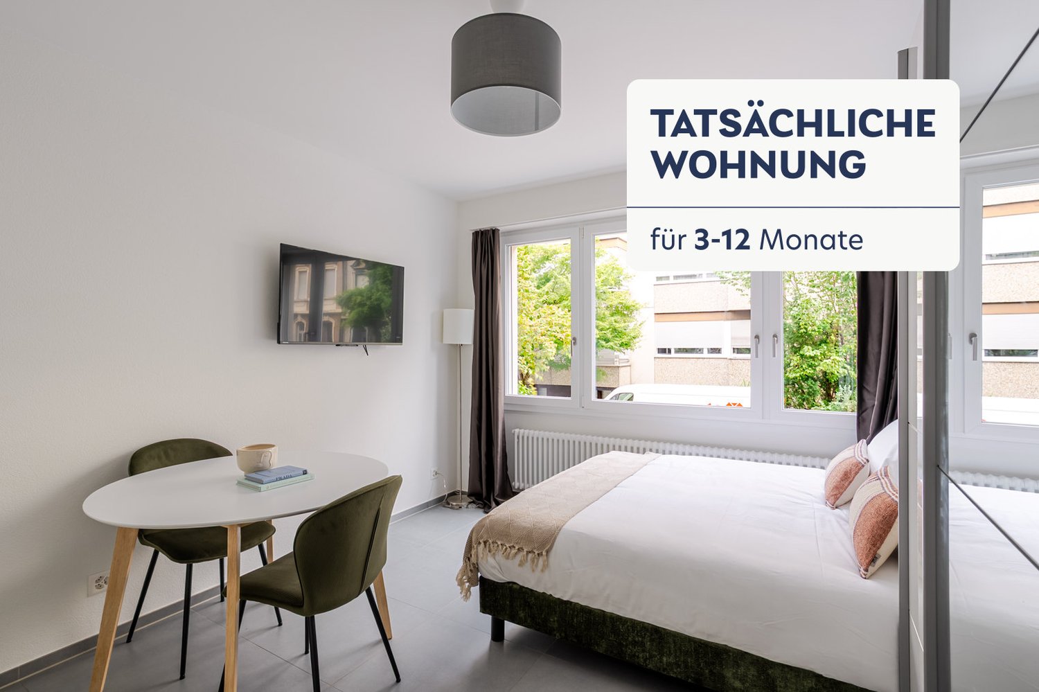 1 ½ rooms furnished flat