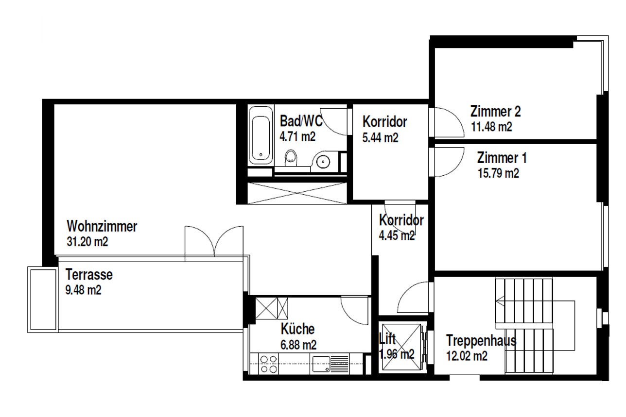 3 ½ rooms apartment, photo 10 of 10