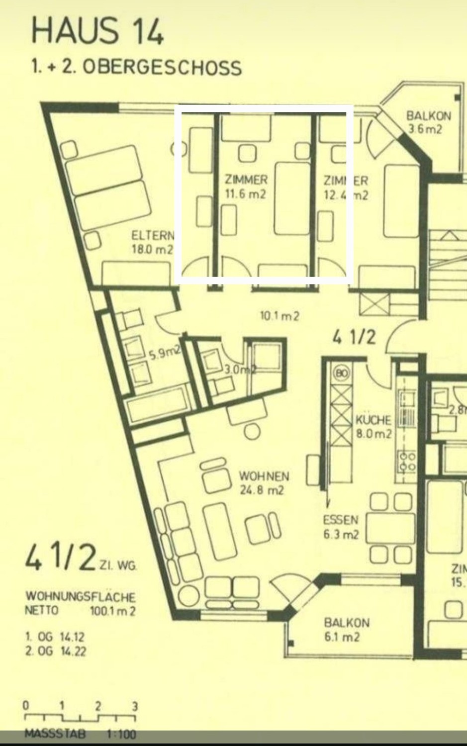 Room in a shared flat