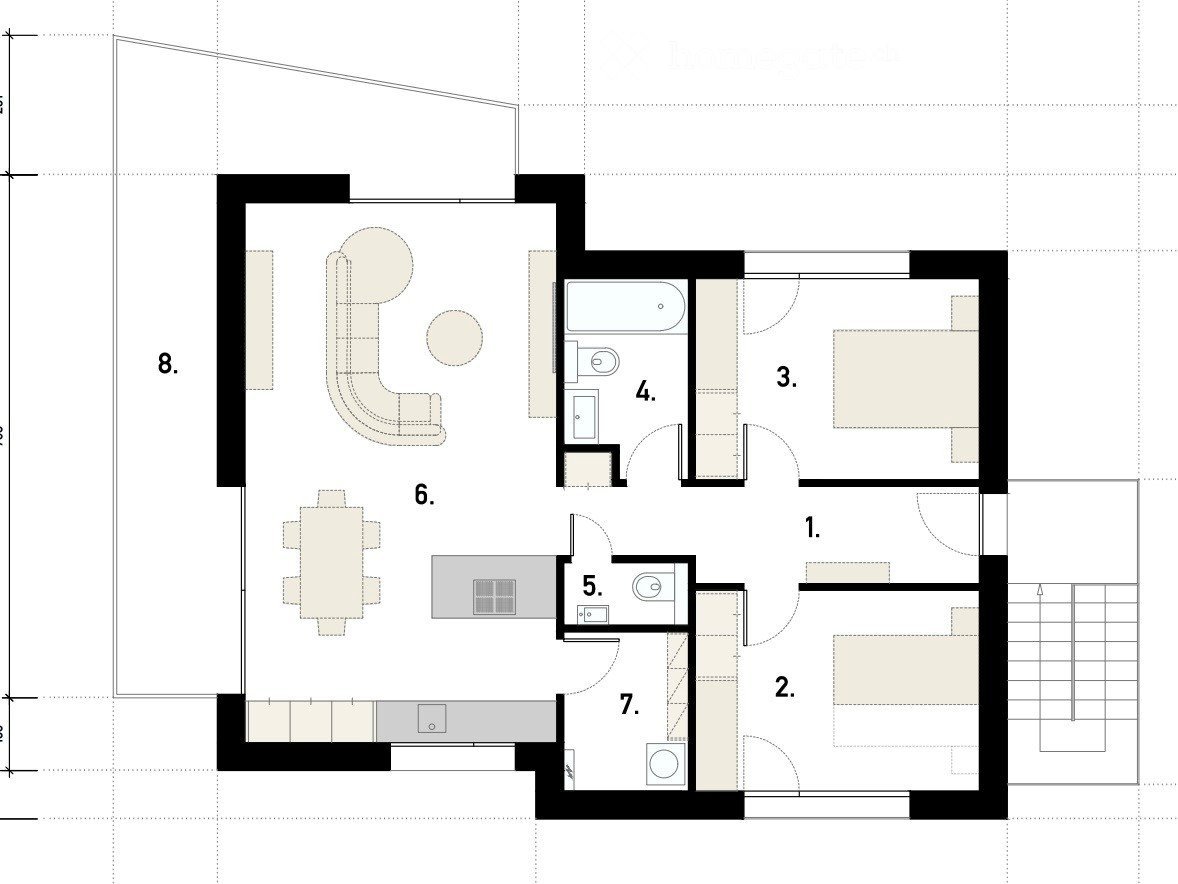 3 ½ rooms apartment, photo 4 of 5