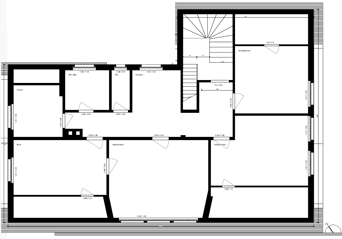 4 ½ rooms apartment