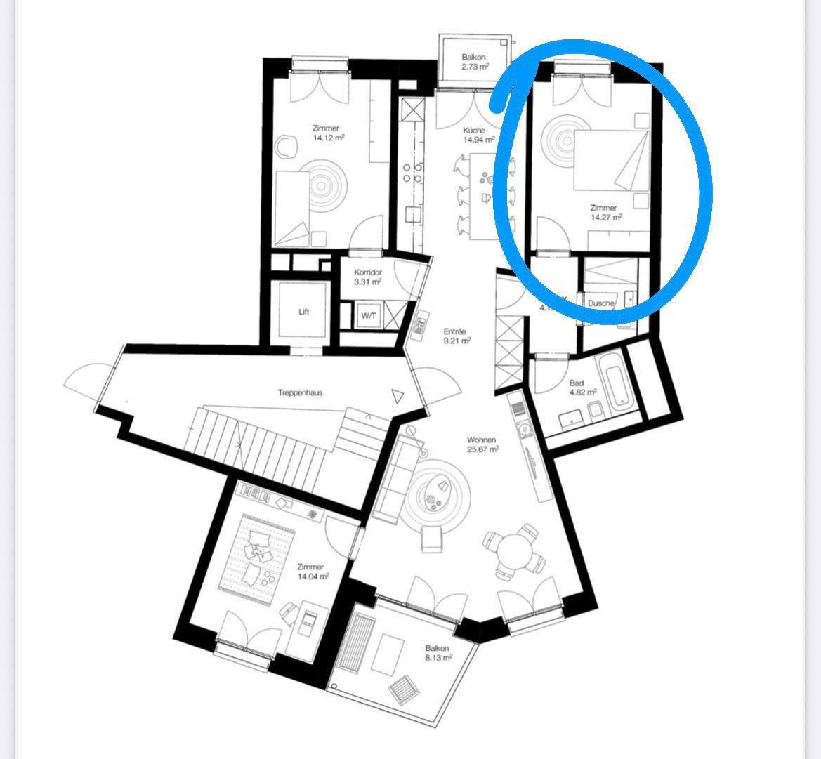 Room in a shared flat, photo 6 of 6