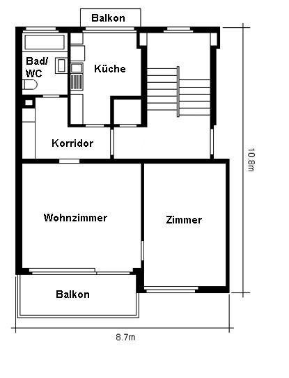 2 rooms apartment