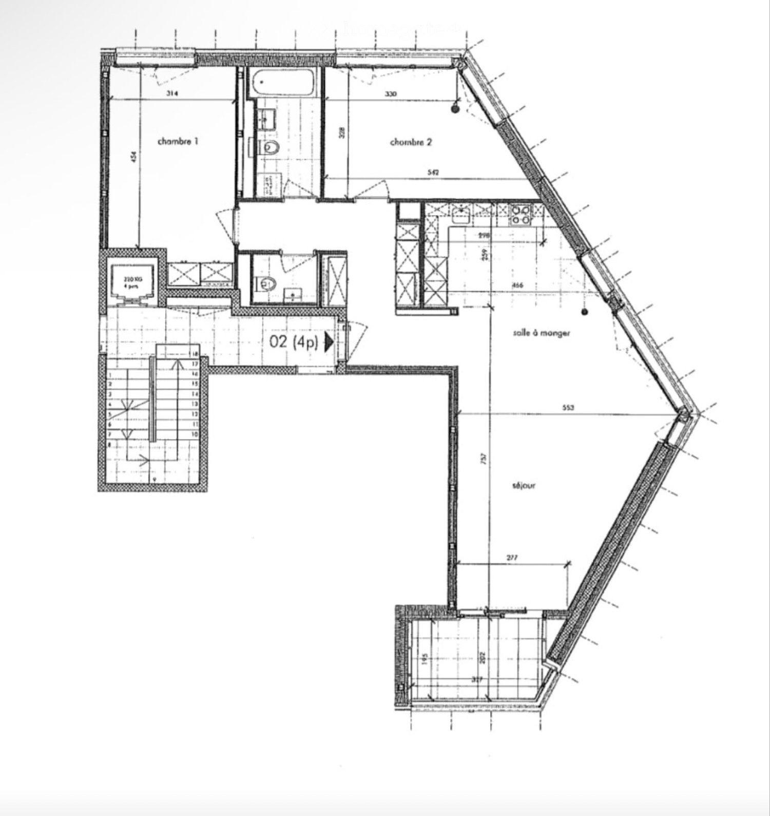4 rooms apartment, photo 5 of 5
