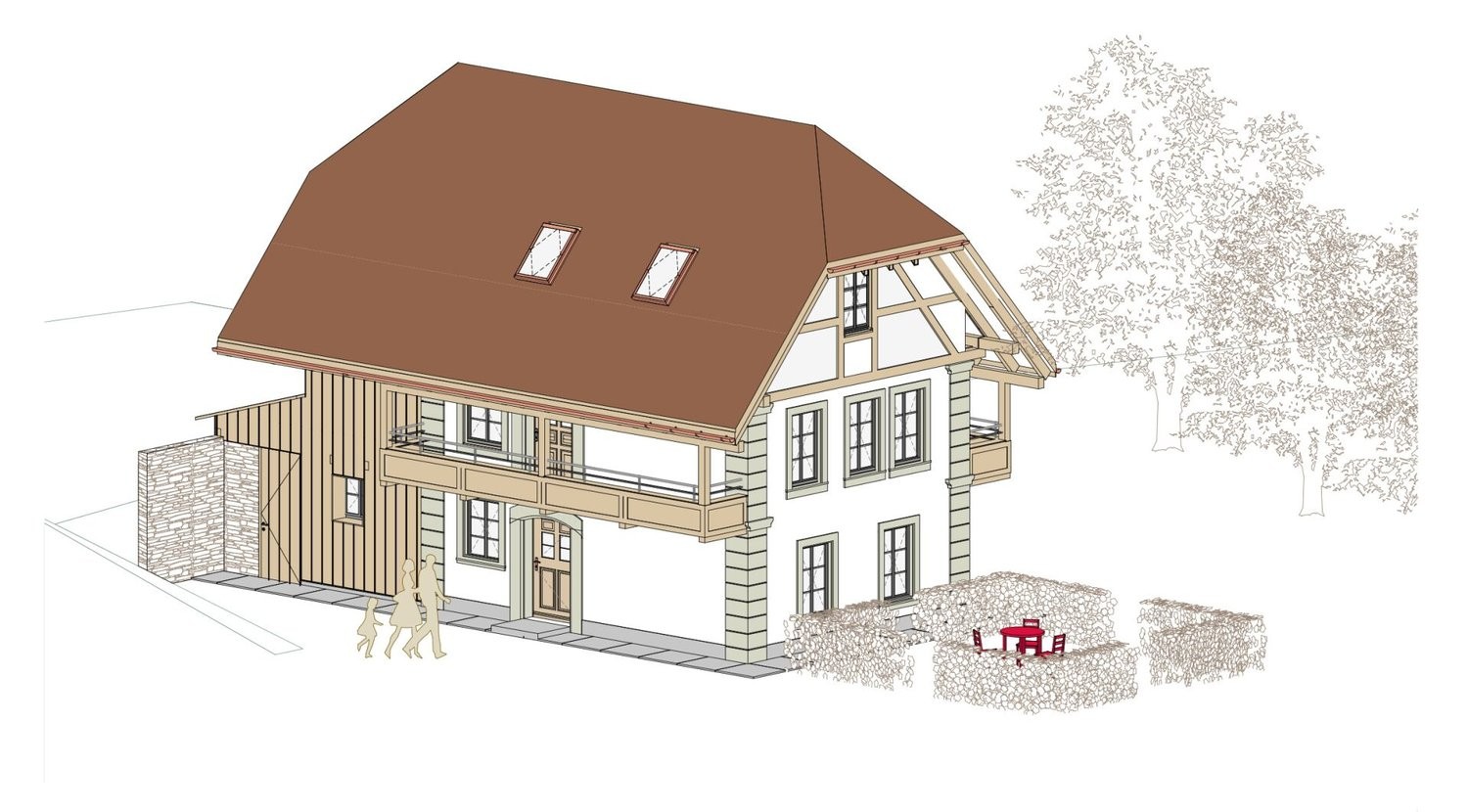 4 ½ locali granny flat