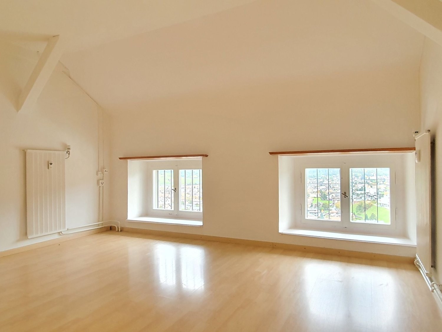 3 rooms roof flat