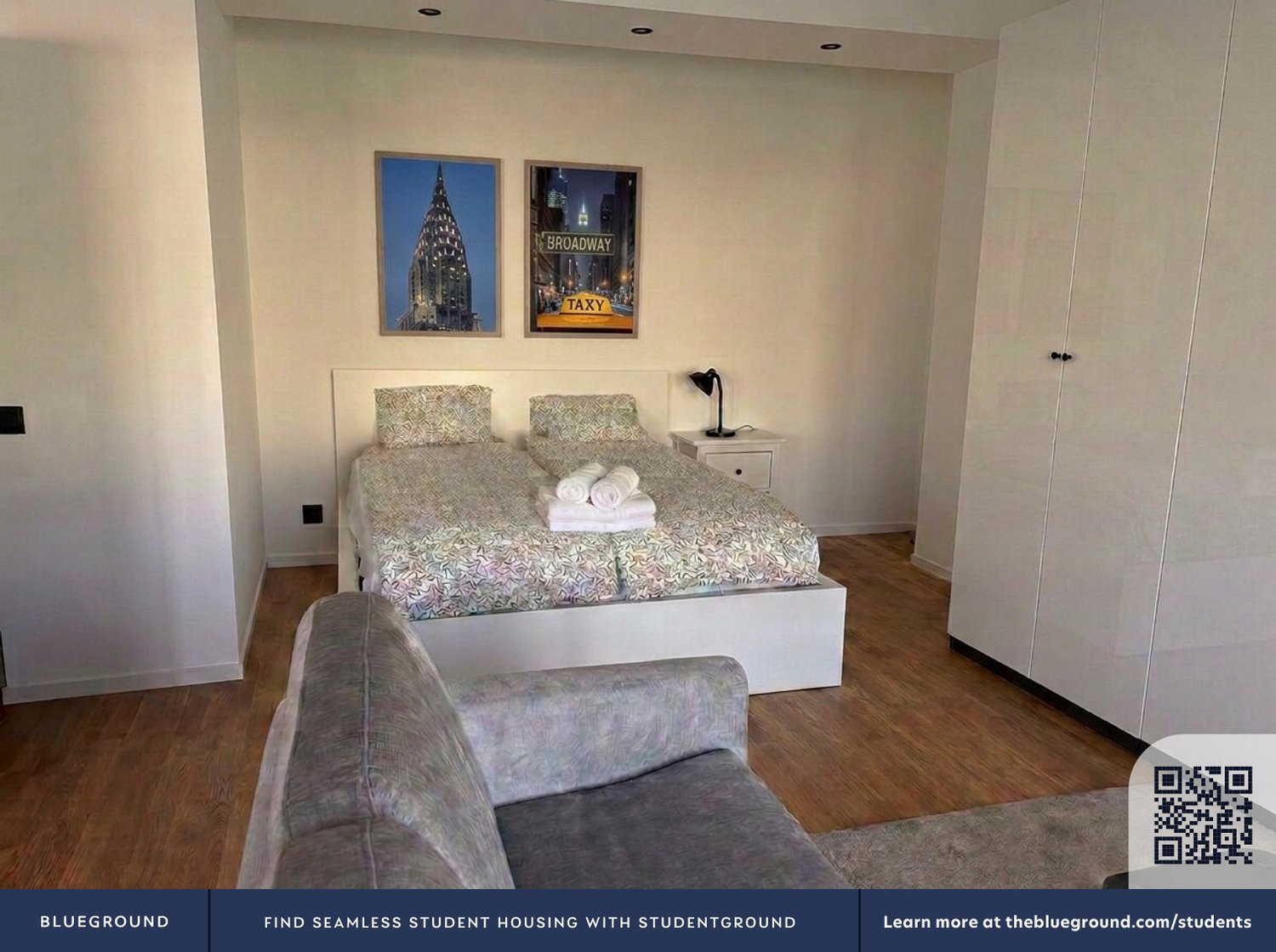 2 pièces appartement meublé