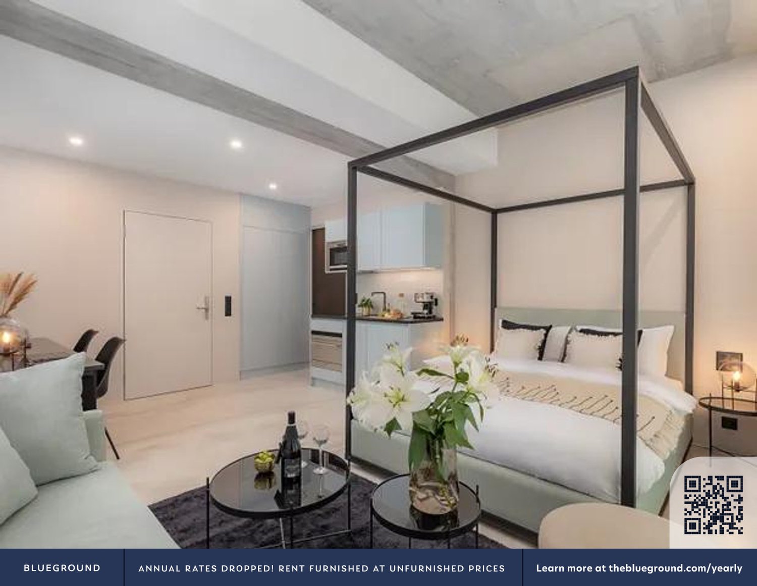 1 room furnished flat