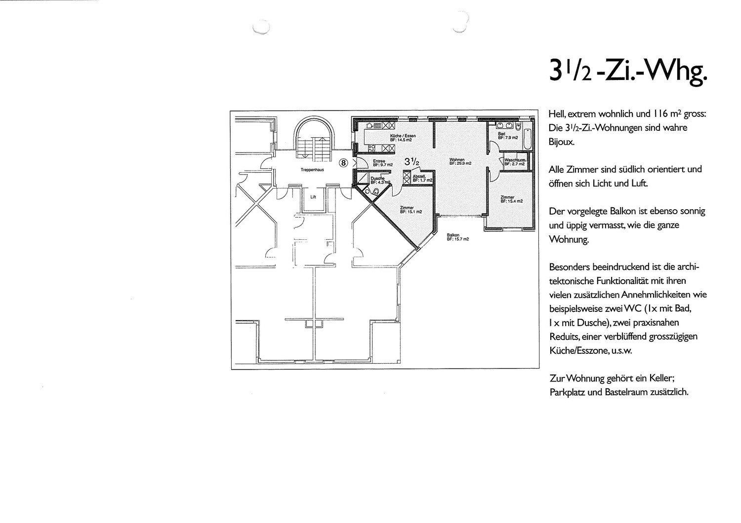 3 ½ rooms apartment (10)