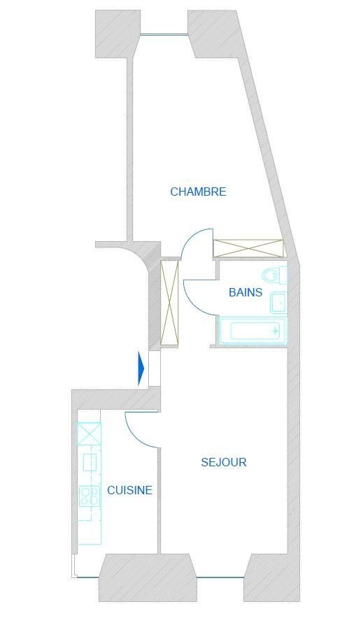 3 Zimmer Wohnung, Foto 2 von 7