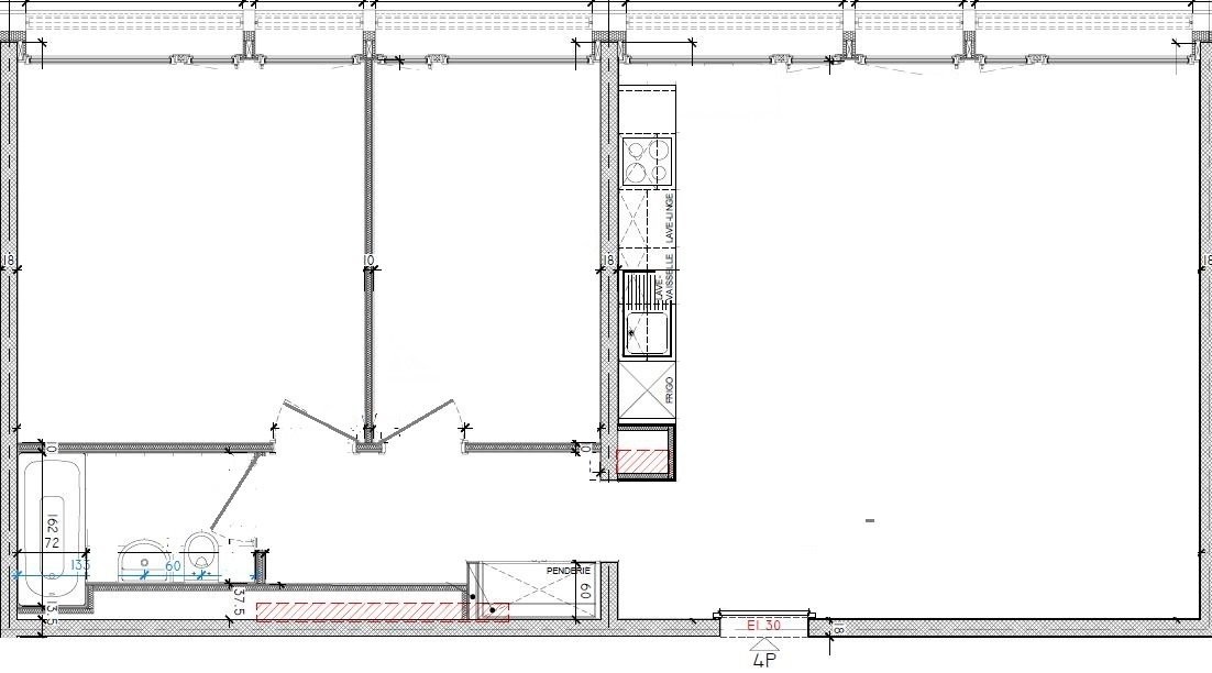 2 rooms apartment
