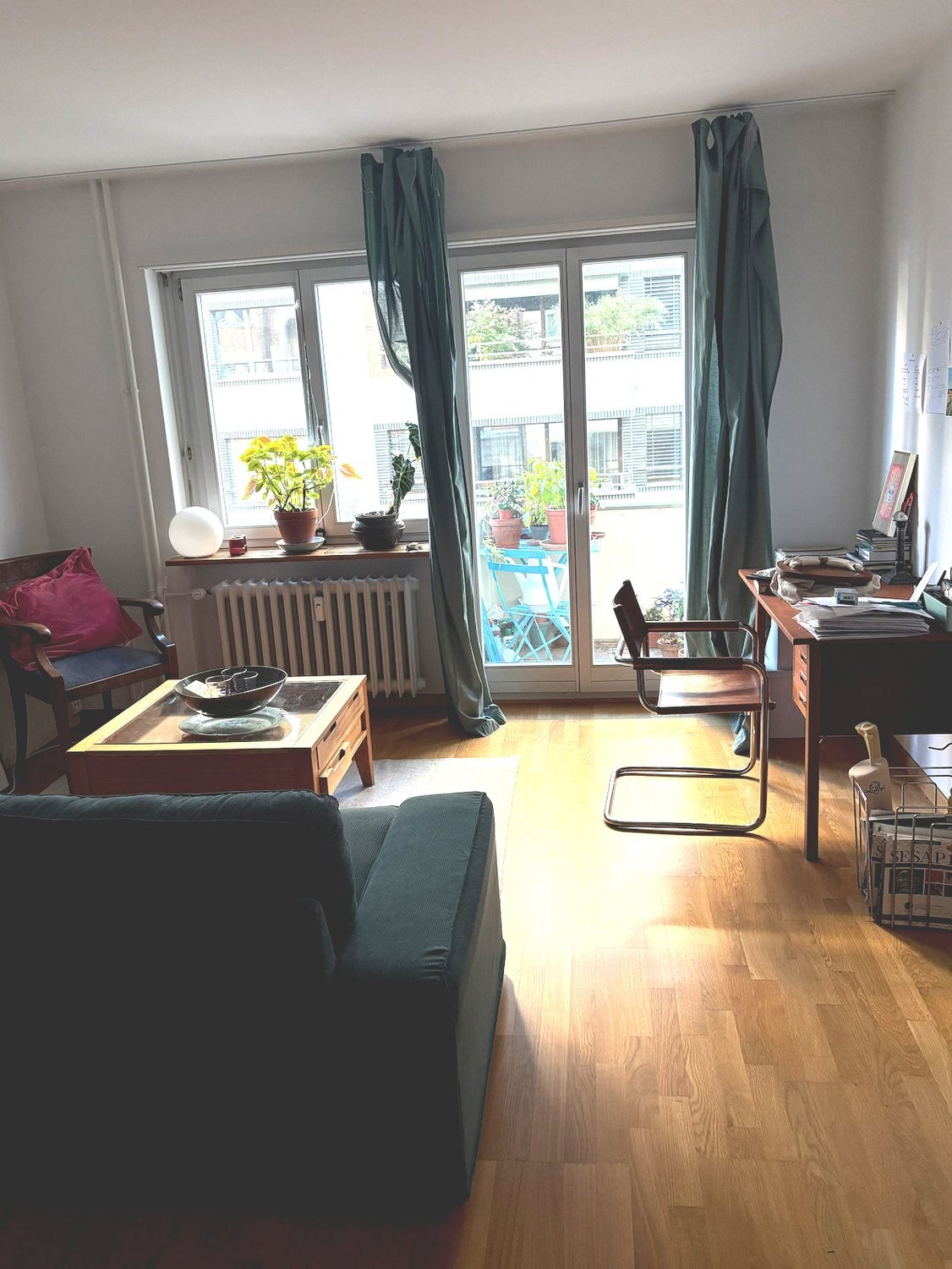 2 rooms furnished flat