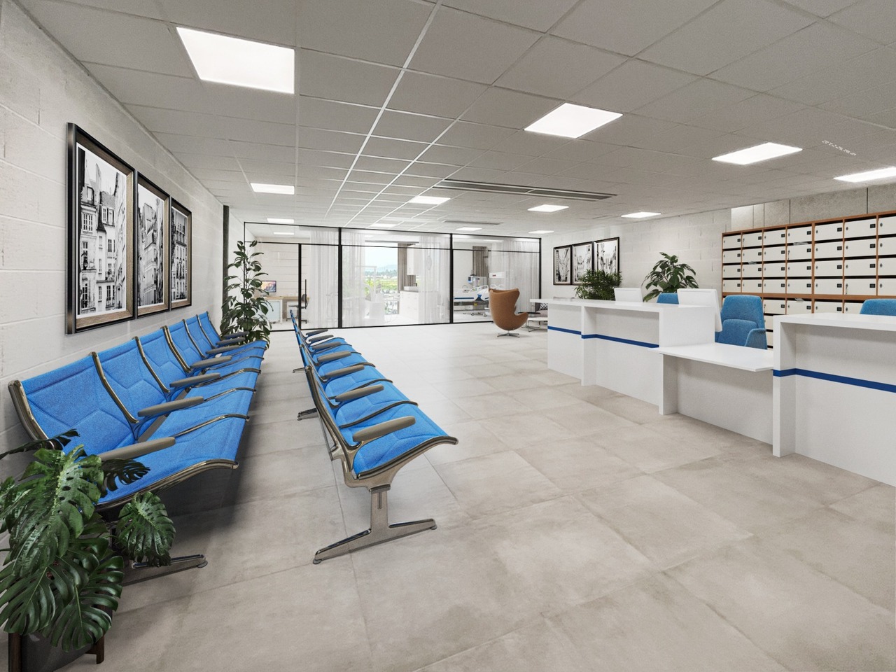 160m² Büro