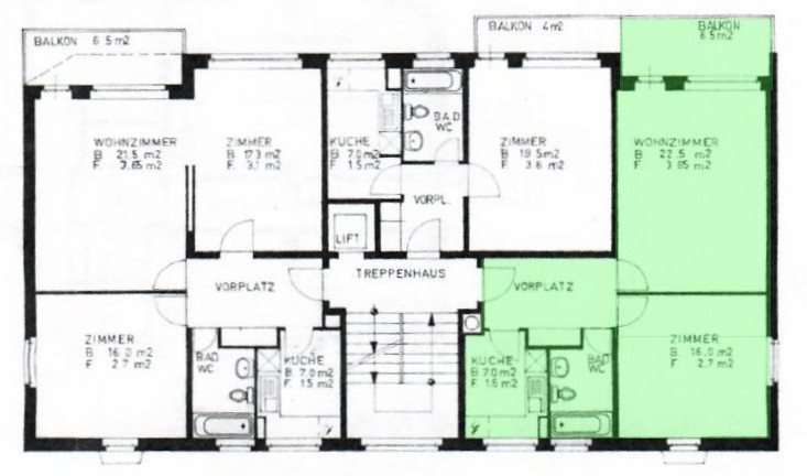 2 ½ rooms apartment, photo 5 of 5