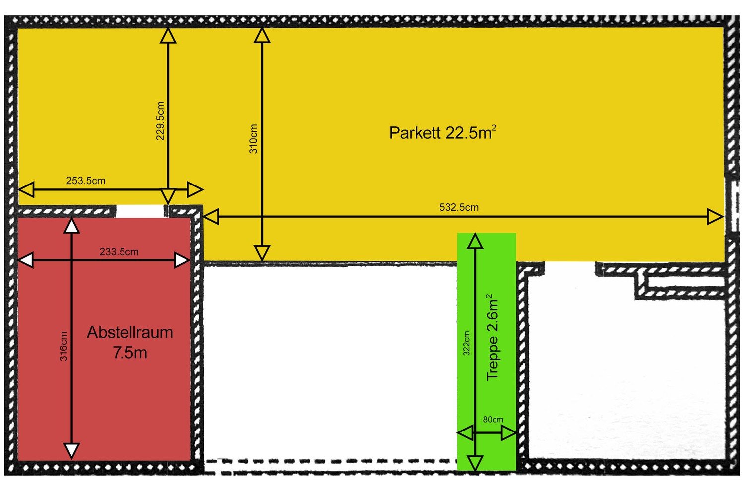 3 ½ rooms apartment