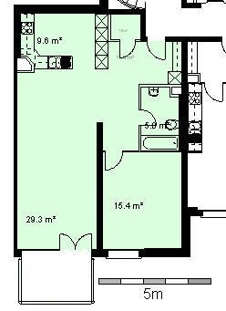 2 ½ rooms apartment, photo 5 of 6