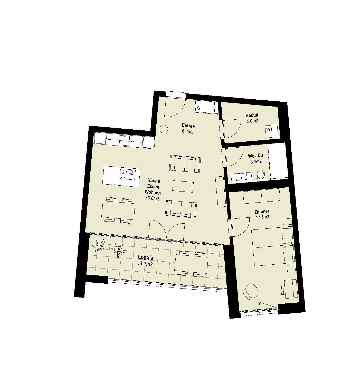 2 ½ rooms apartment, photo 2 of 4