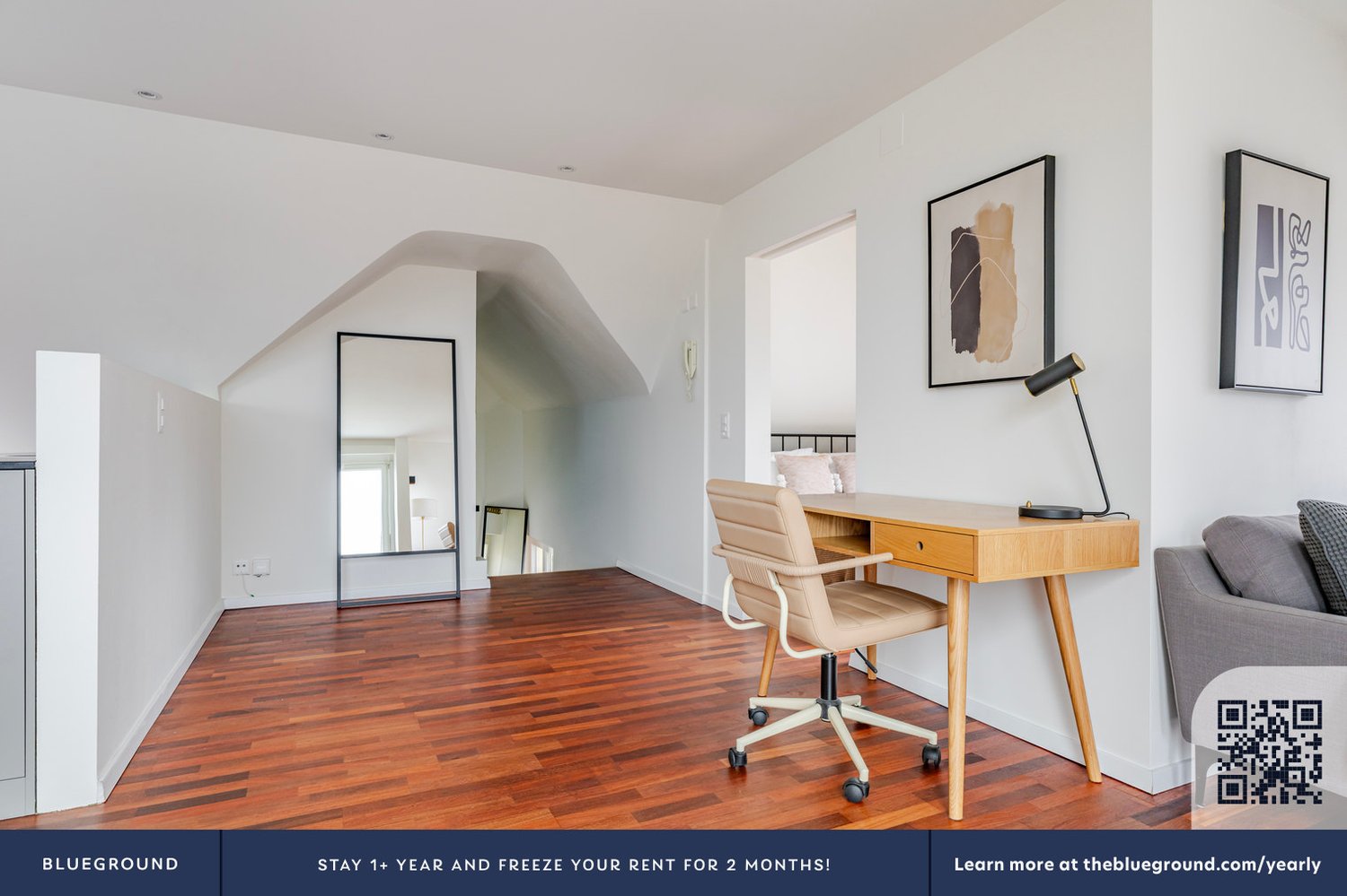 3 ½ pièces appartement meublé