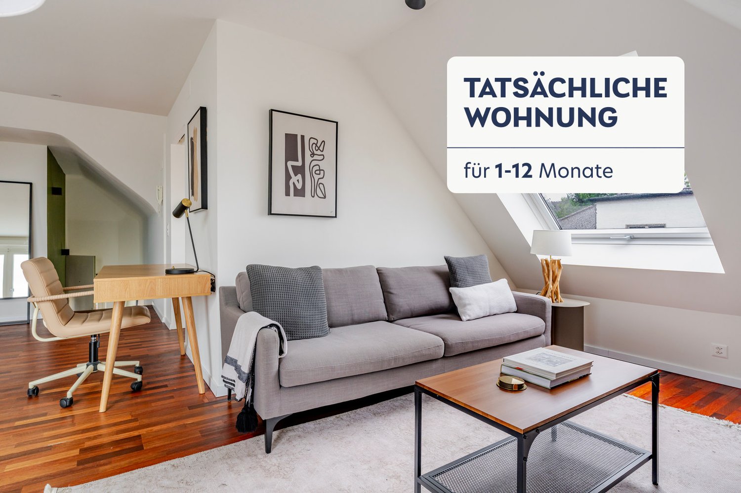3 ½ pièces appartement meublé