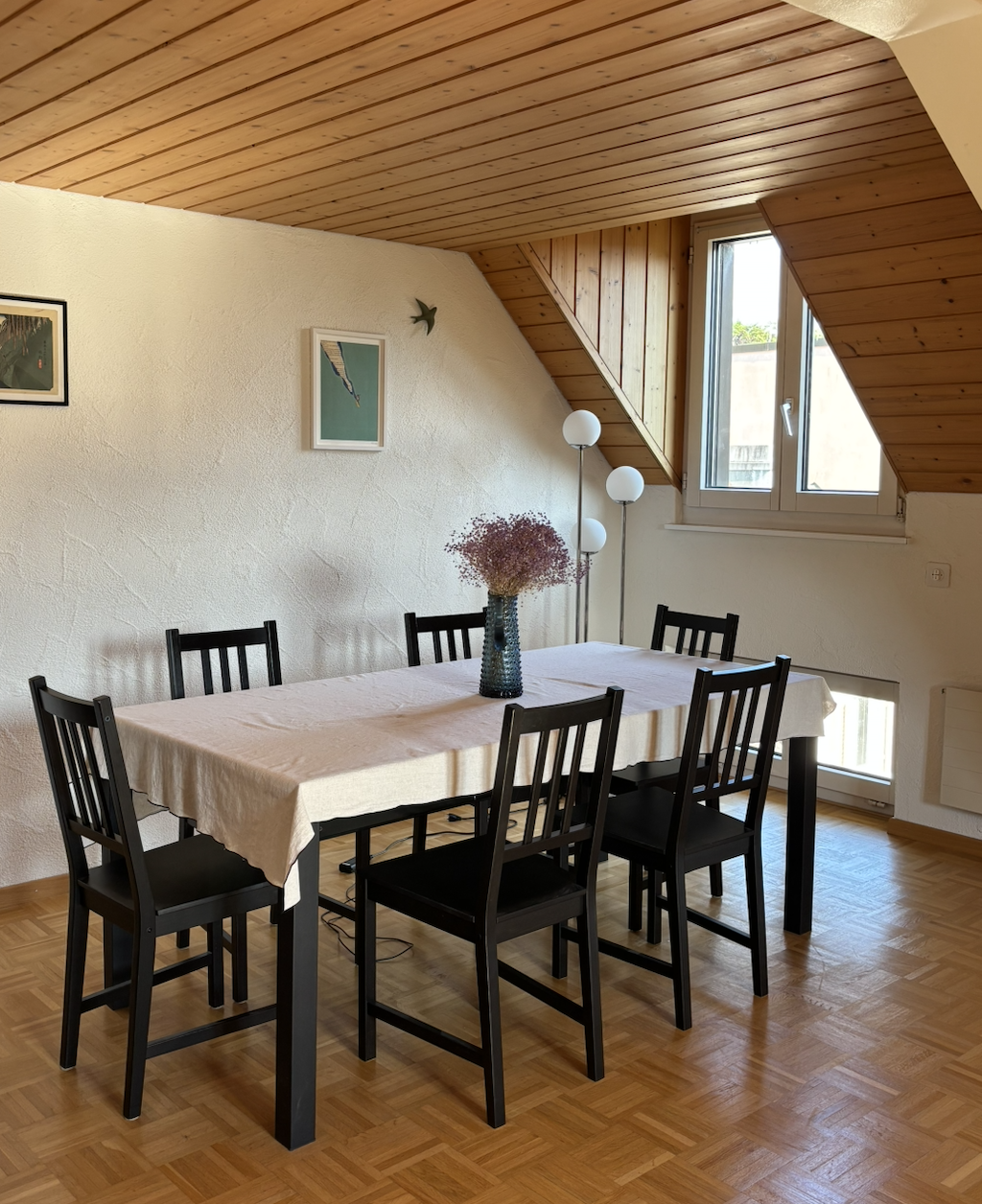 Chambre dans un appartement partagé