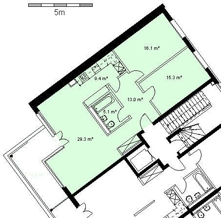 3 ½ rooms apartment, photo 8 of 9
