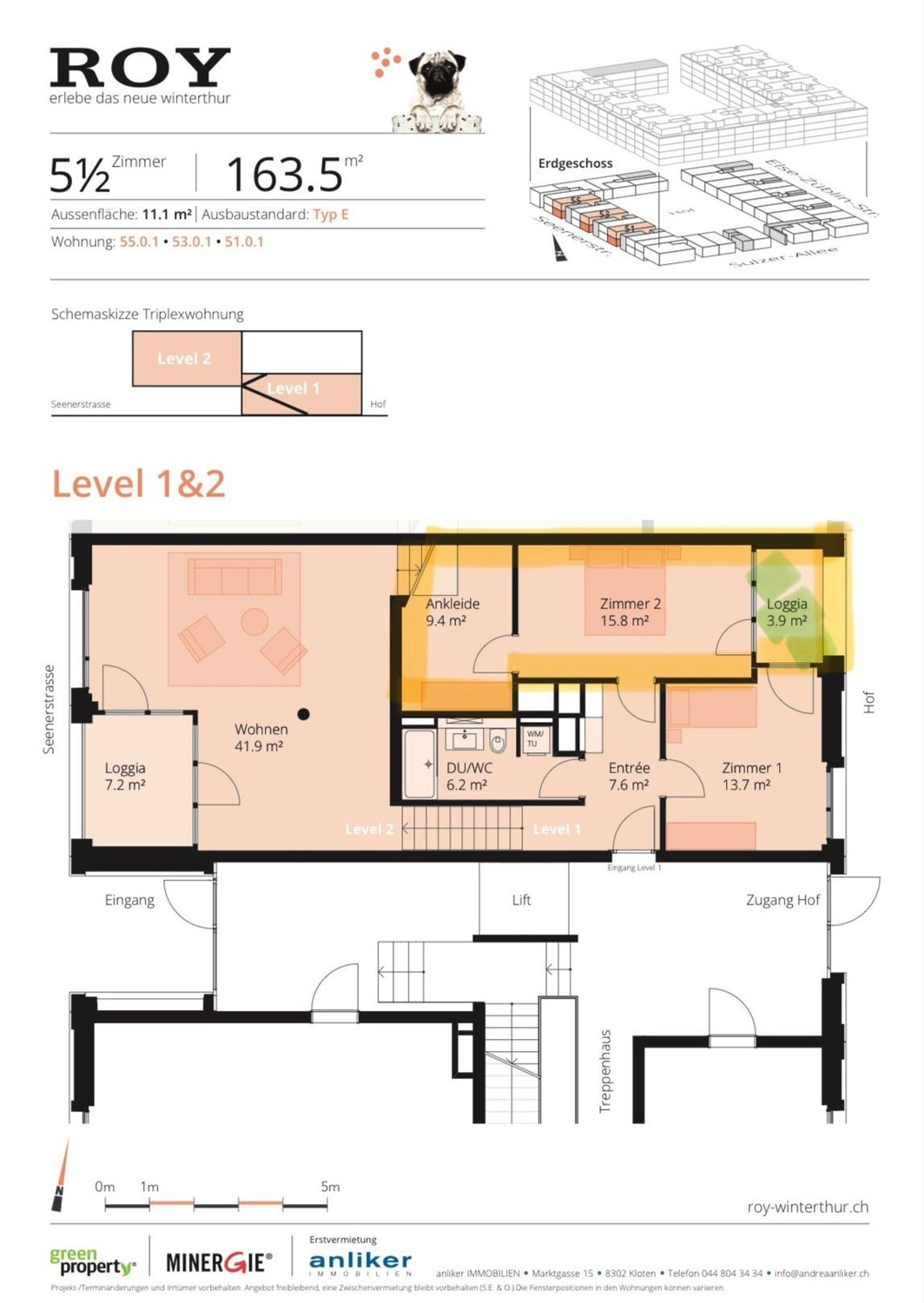 Chambre dans un appartement partagé