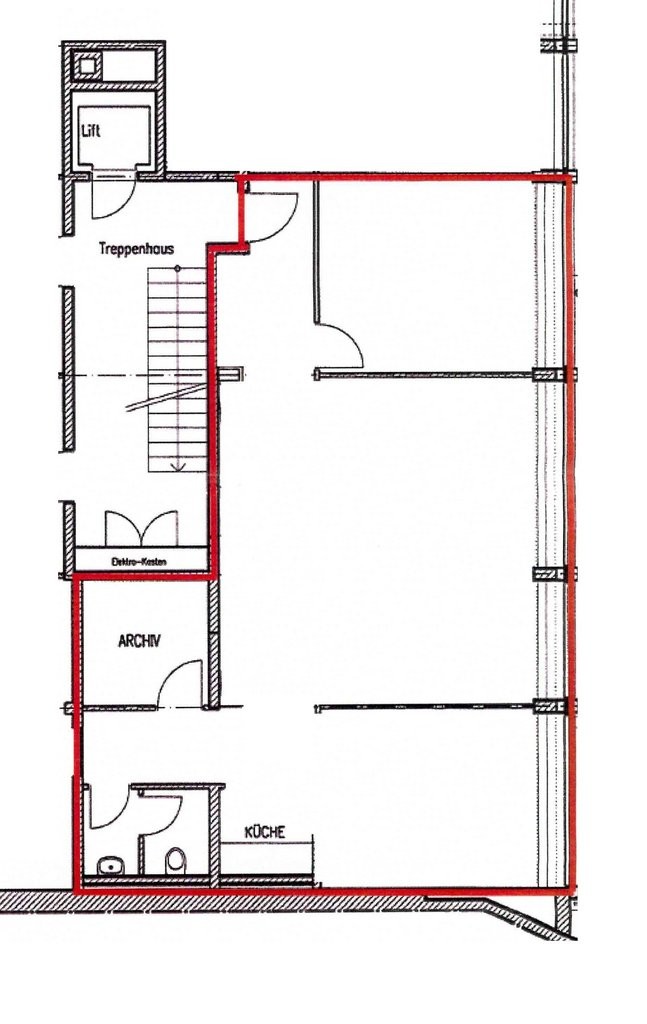 95m² bureau