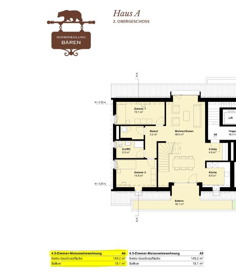 4 ½ rooms duplex, photo 7 of 8