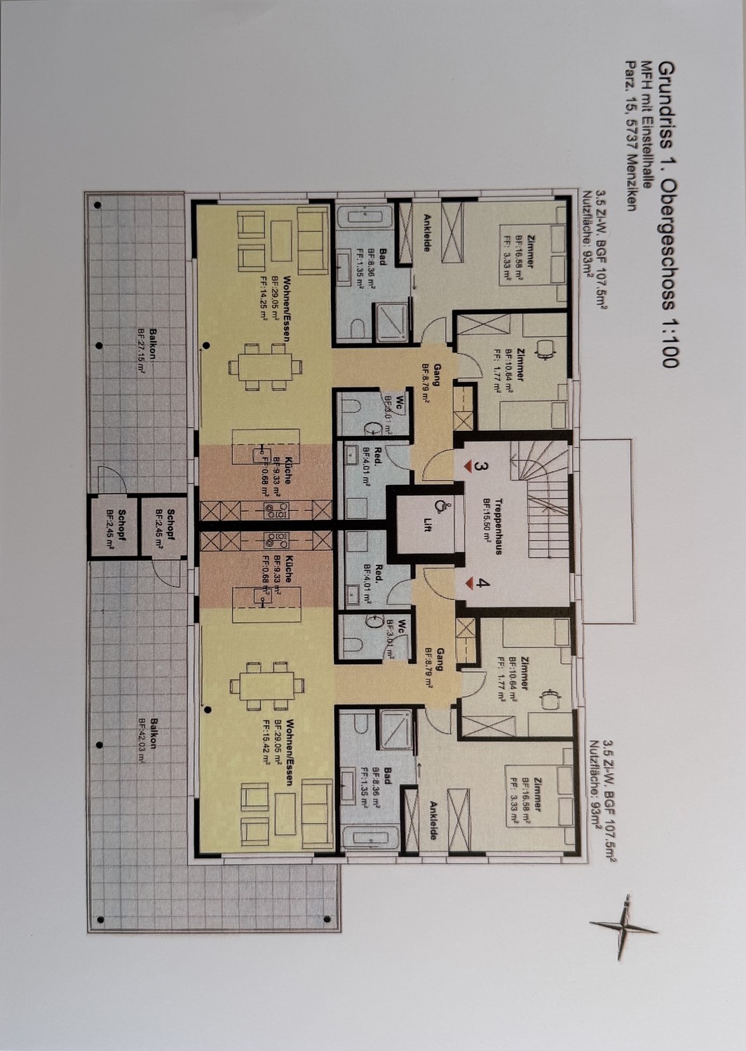 3 ½ rooms apartment