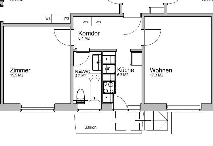 2 rooms apartment, photo 7 of 8