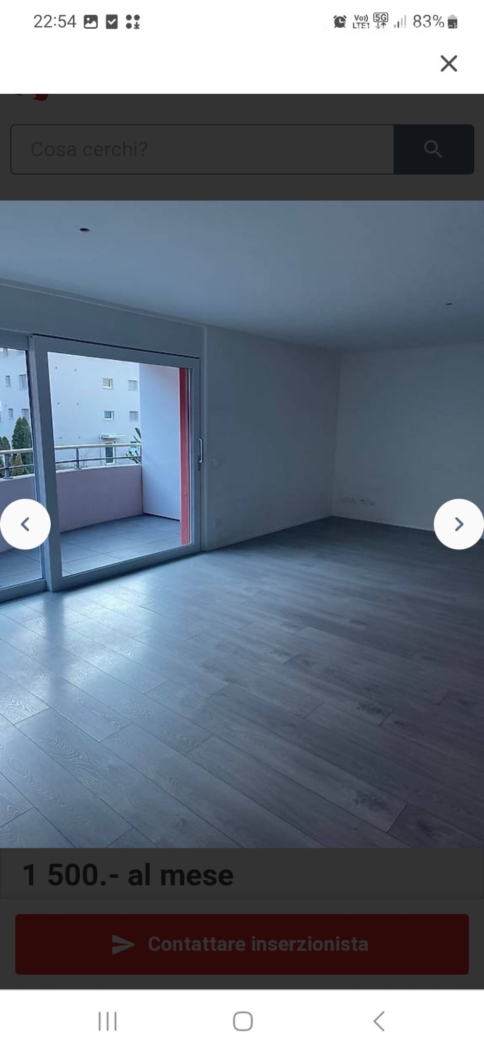 4 ½ rooms apartment