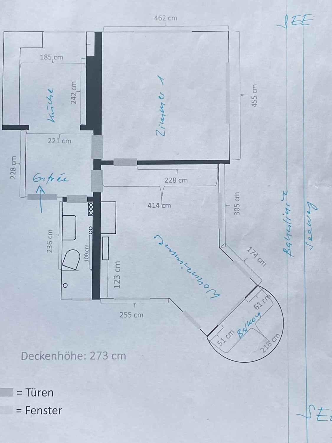 Appartamento di 2 ½ locali