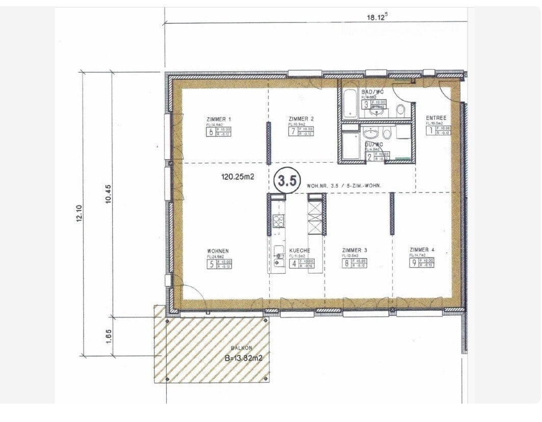 4 ½ rooms apartment, photo 5 of 5