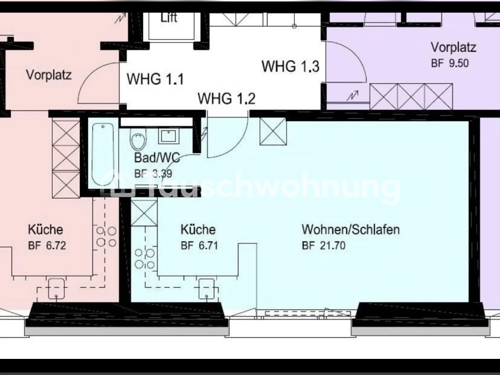 1 room apartment