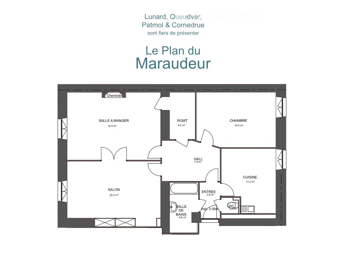 1 room single room