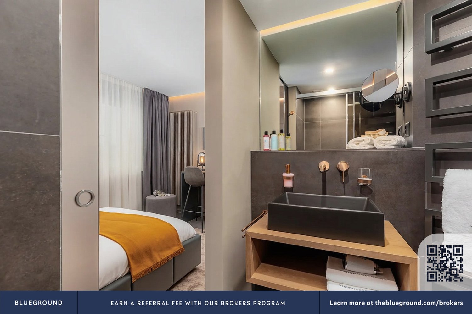 1 room furnished flat