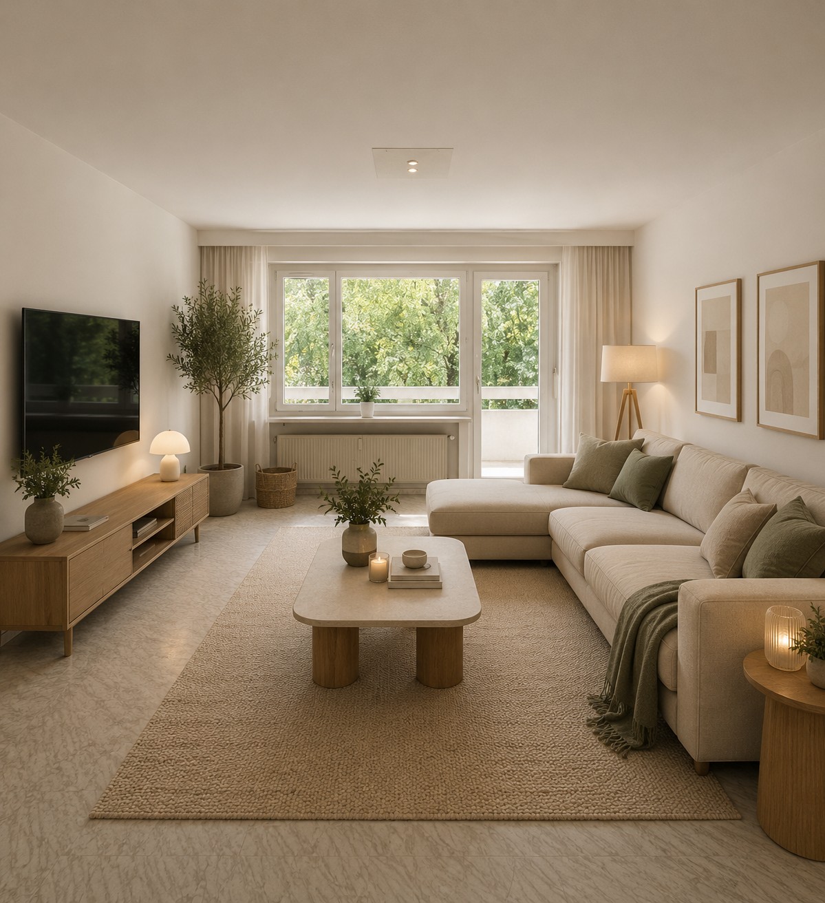 4 rooms apartment