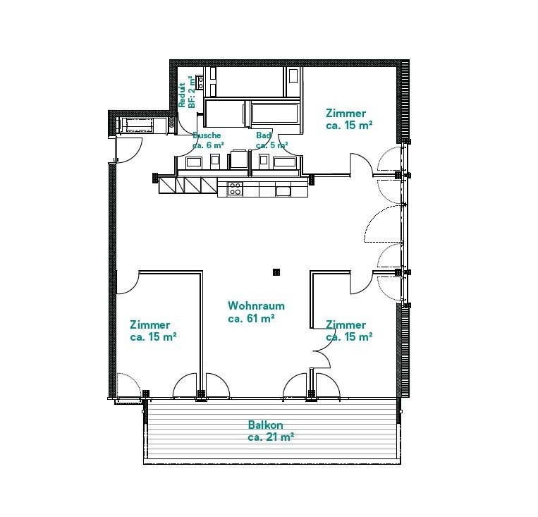 4 ½ pièces appartement