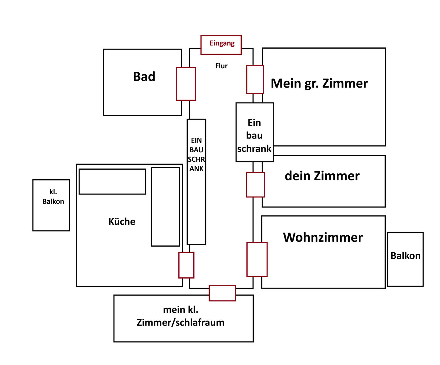 Room in a shared flat