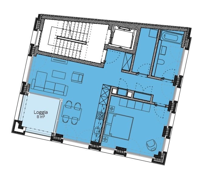 2 ½ rooms apartment, photo 7 of 7