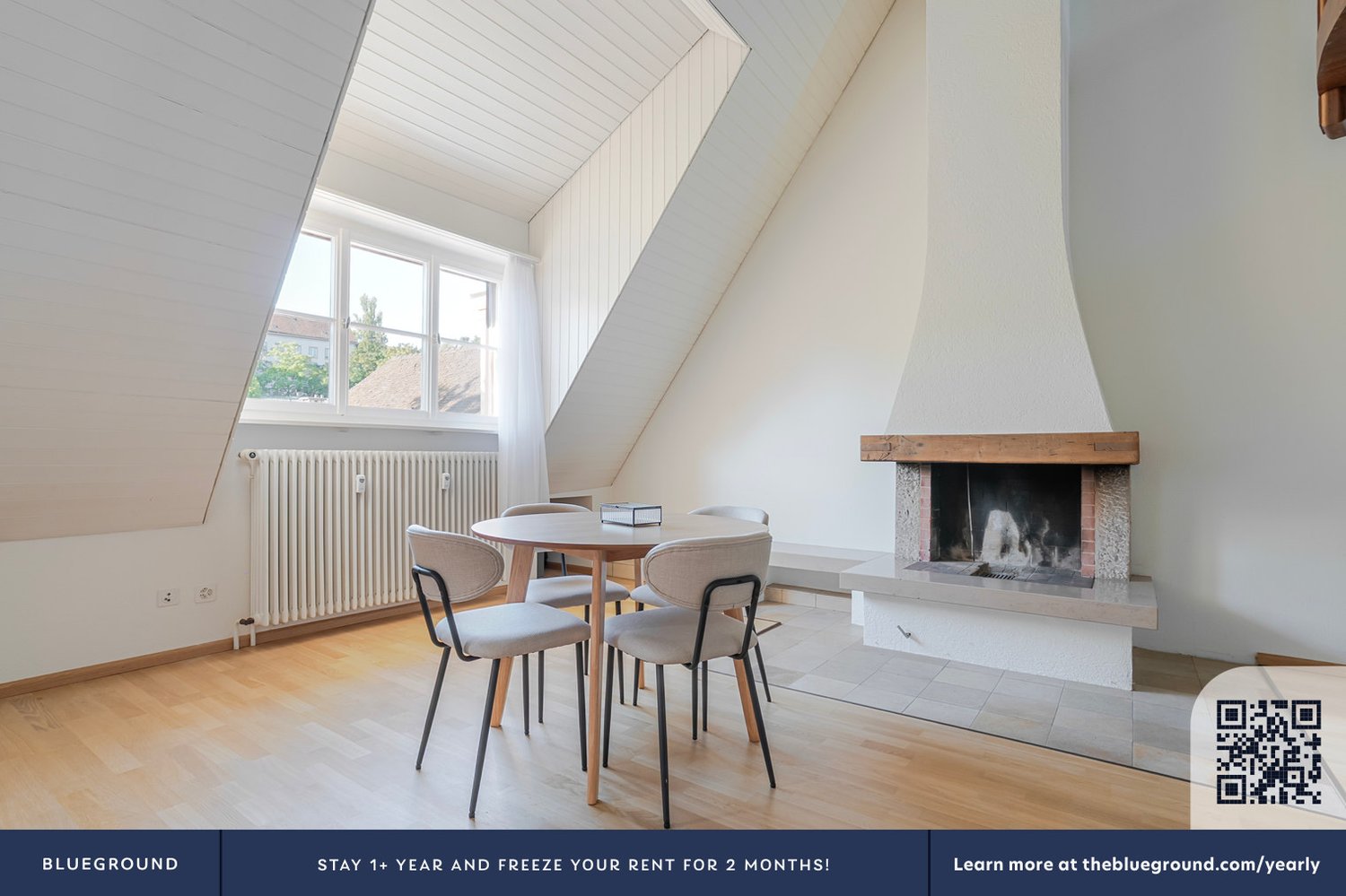 2 ½ rooms furnished flat