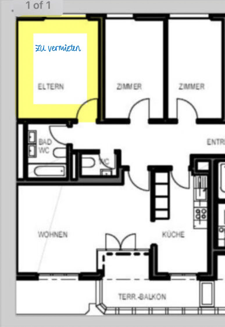 Room in a shared flat, photo 2 of 10