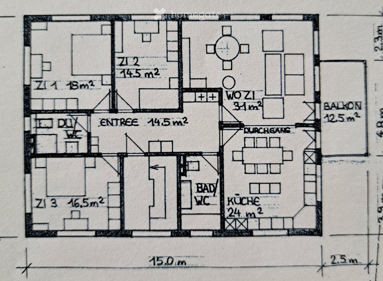 4 ½ rooms apartment, photo 5 sur 5